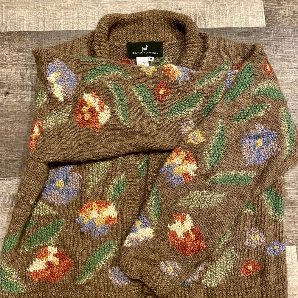 100% Alpaca Sweater - Handmade in Peru!
